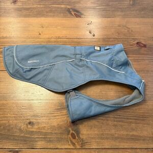 Ruffwear Overcoat Abrasion Jacket Vest Fleece Lined Slate Blue‎ Small